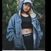 SUAMoment Second Generation Blood Claw Hooded Denim Jacket Size L