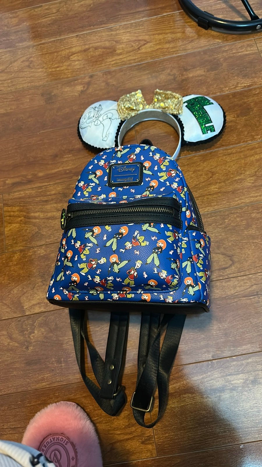 Kim Possible Loungefly bag and ears