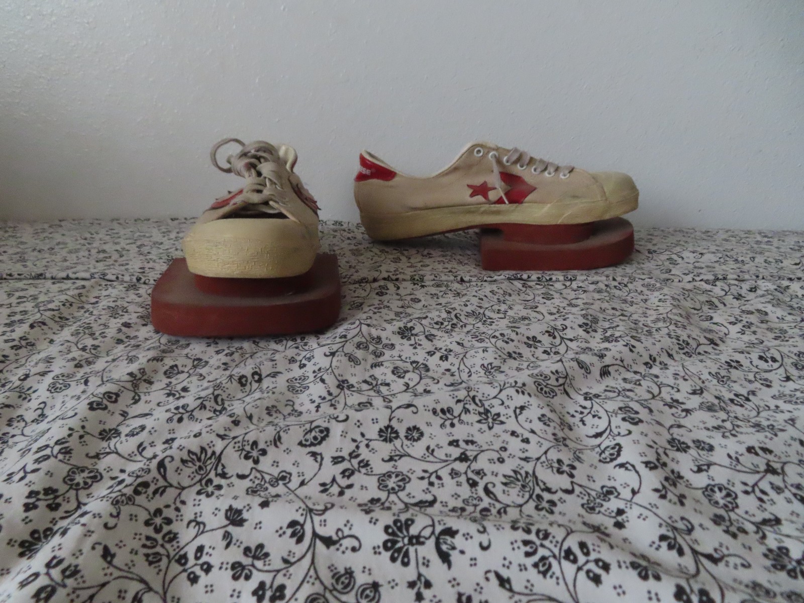 rare Converse DR J Pro court lows w/ training bottoms 70s 80s sz 10 made in usa