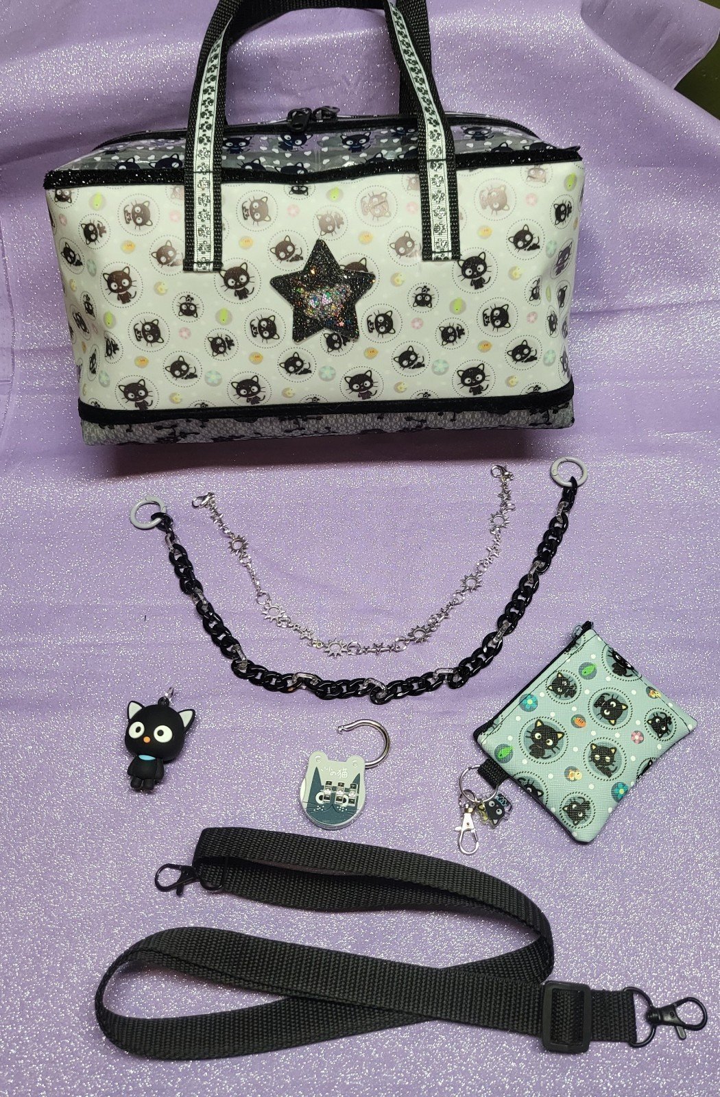 chococat jelly duffle purse