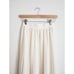 Reiss Osti Pleated Midi Skirt Cream/Navy Size 2