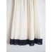 Reiss Osti Pleated Midi Skirt Cream/Navy Size 2