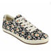 Taos Star Daisy Floral Print Canvas Lace-Up Sneakers Size 6