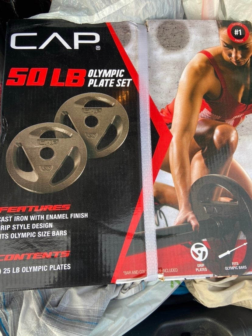 CAP 50lbs plates