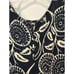 Madewell Christy Dawn Floral Ruffle Dress Upcycled Fabric Black White S