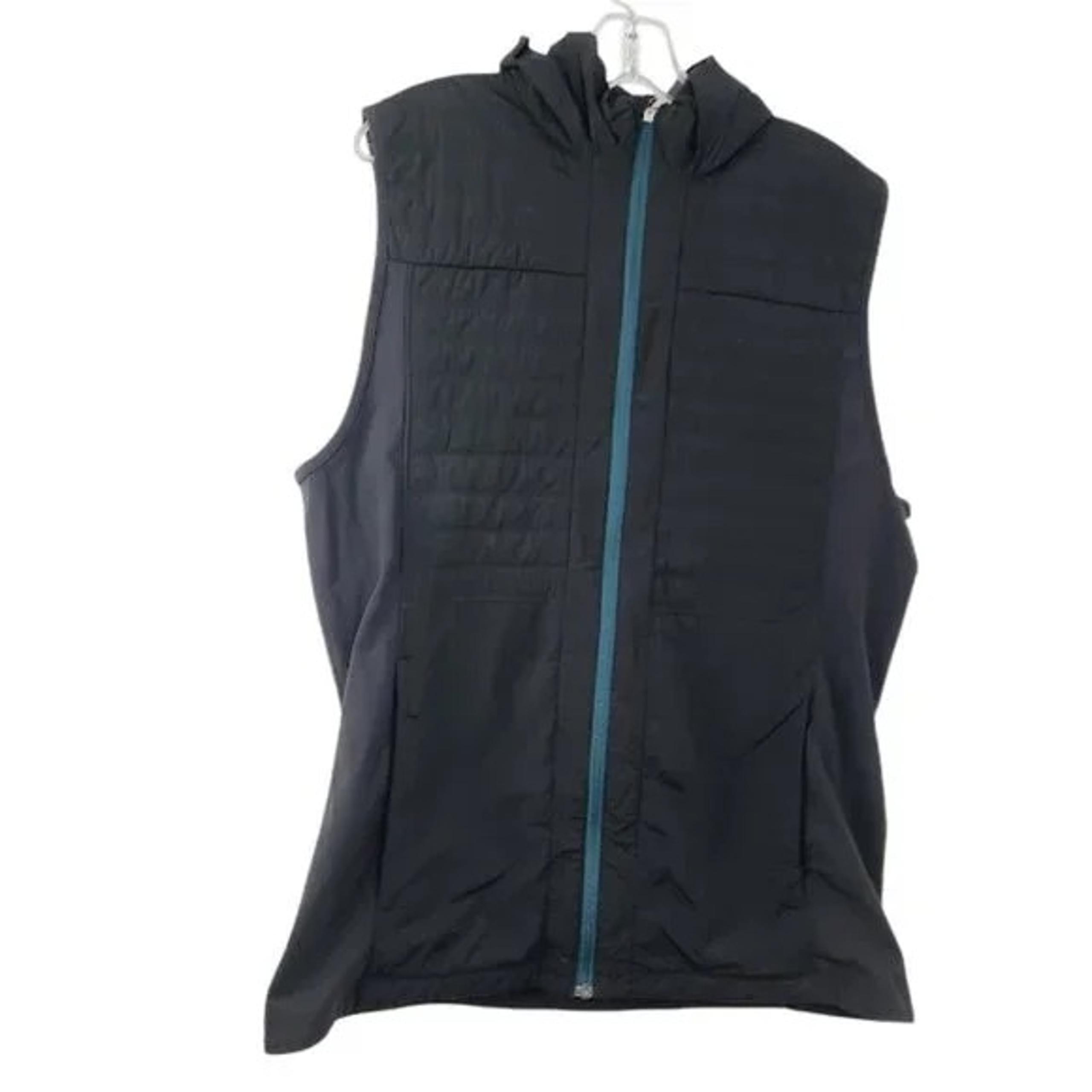 Lululemon Men's Black Sleeveless Run Thermoball Winter Puffer Vest Size XL