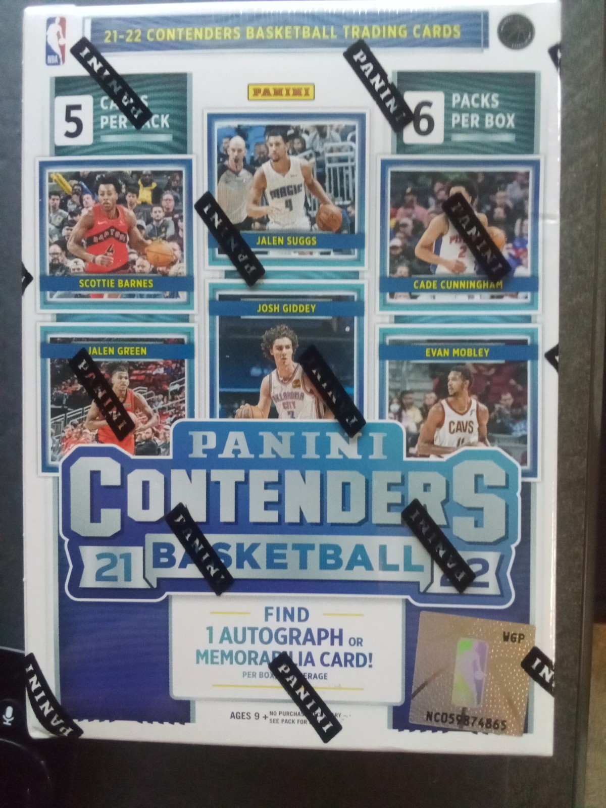 2021 Panini contenders basketball Blaster box fanatics exclusive