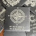 Custom Laser Engraved Slate Coasters Set of 8