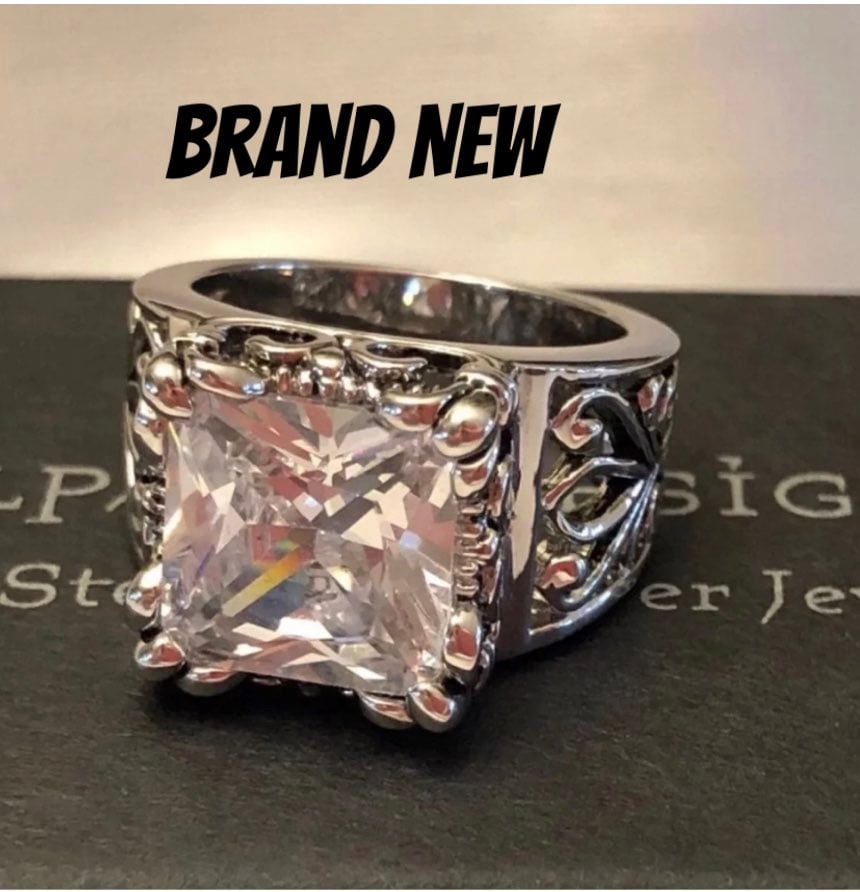 Silpada Uptown Sterling Ring Size 7 R0981