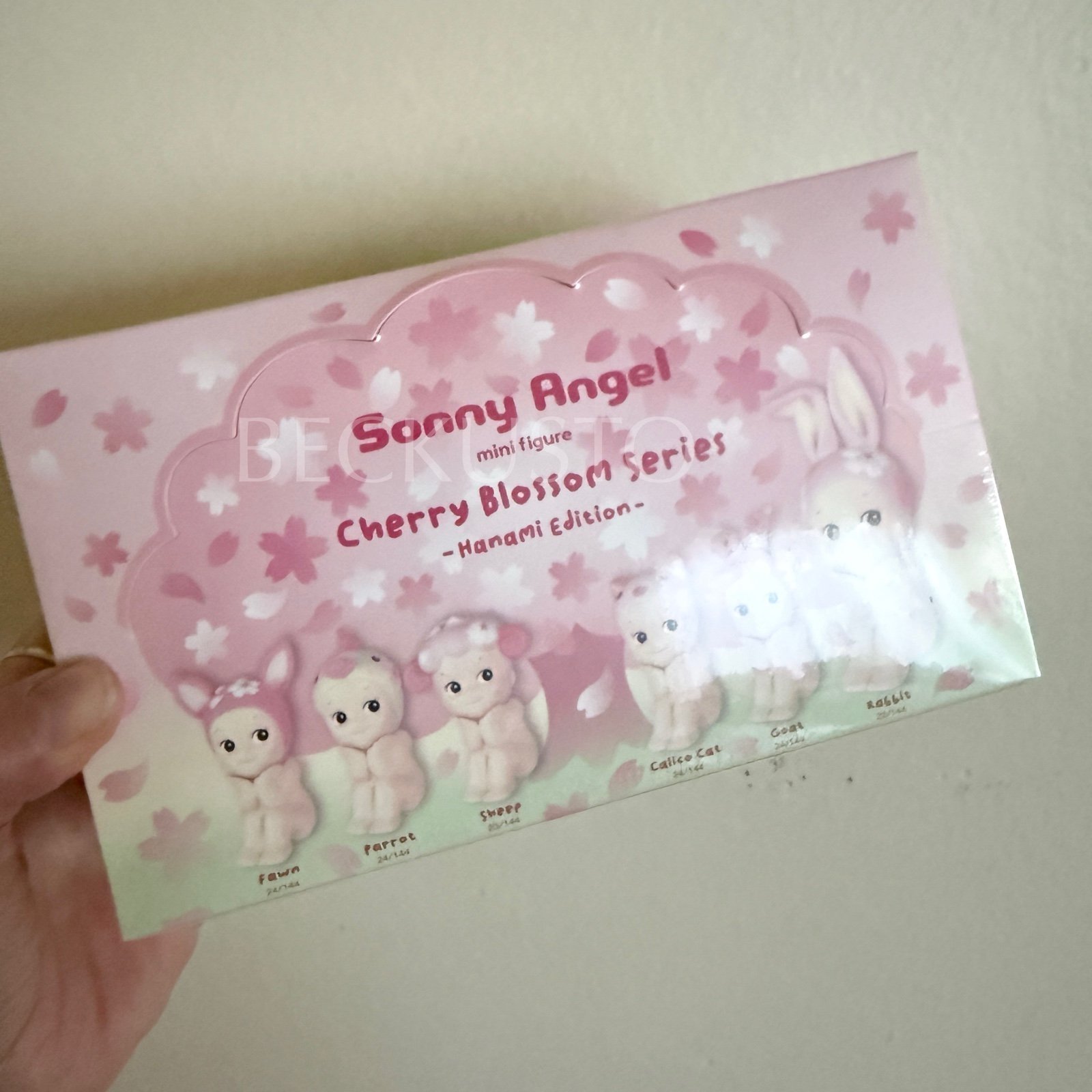 NEW Unopened SONNY ANGEL Cherry Blossom Hanami Blind Box Case - 6 pcs