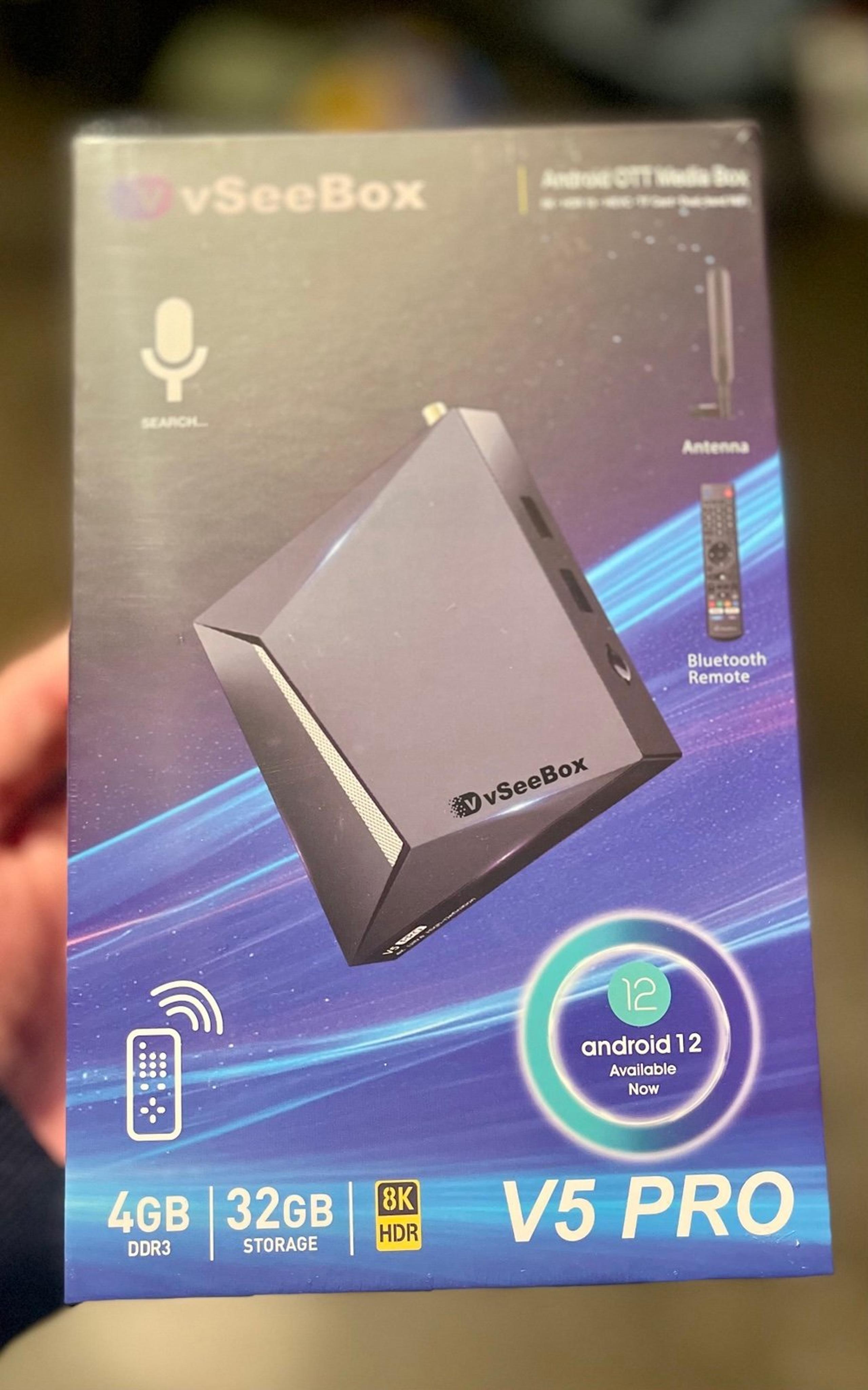 Vseebox v5 pro smart media player