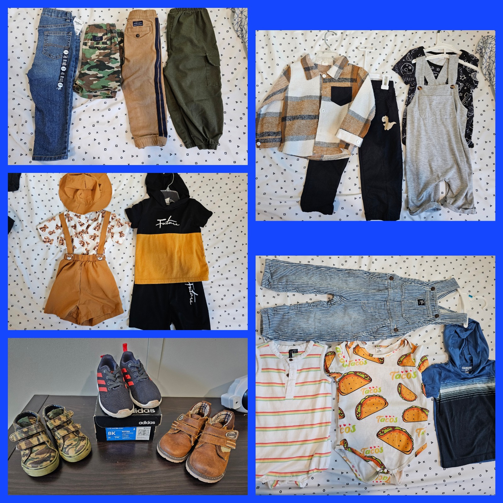 Boys 24m clothing and shoes BUNDLE