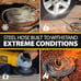 25 FT Garden Hose with Nozzle, 304 Stainless Steel Metal Water Hose
