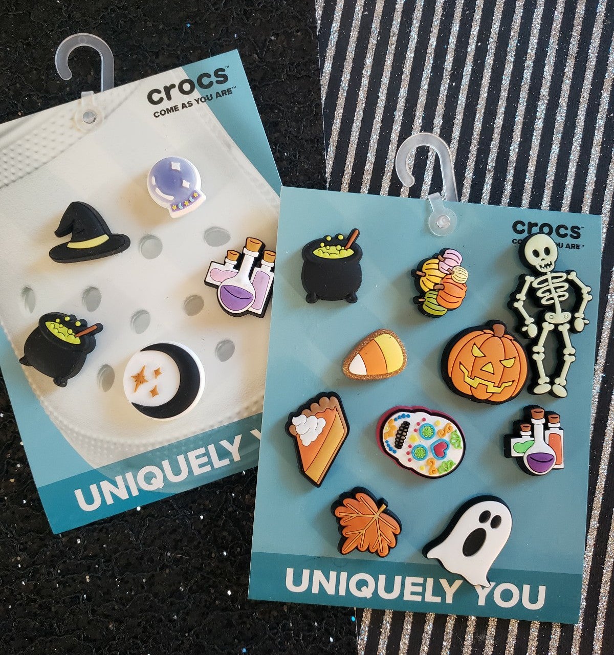 Halloween Jibbits for Crocs 2 Packs NEW Authentic