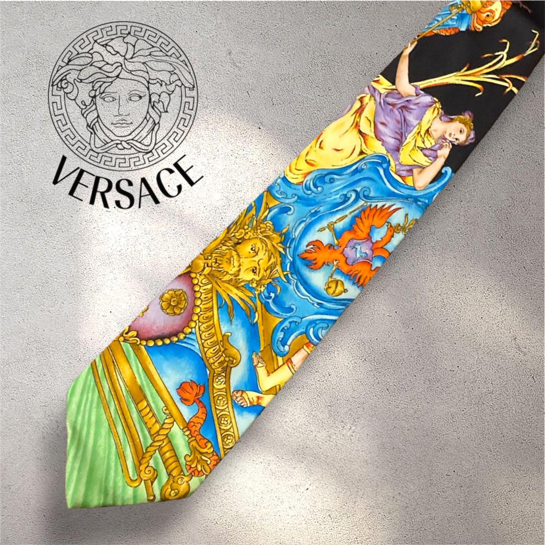 【Excellent Condition】 Versace Tie