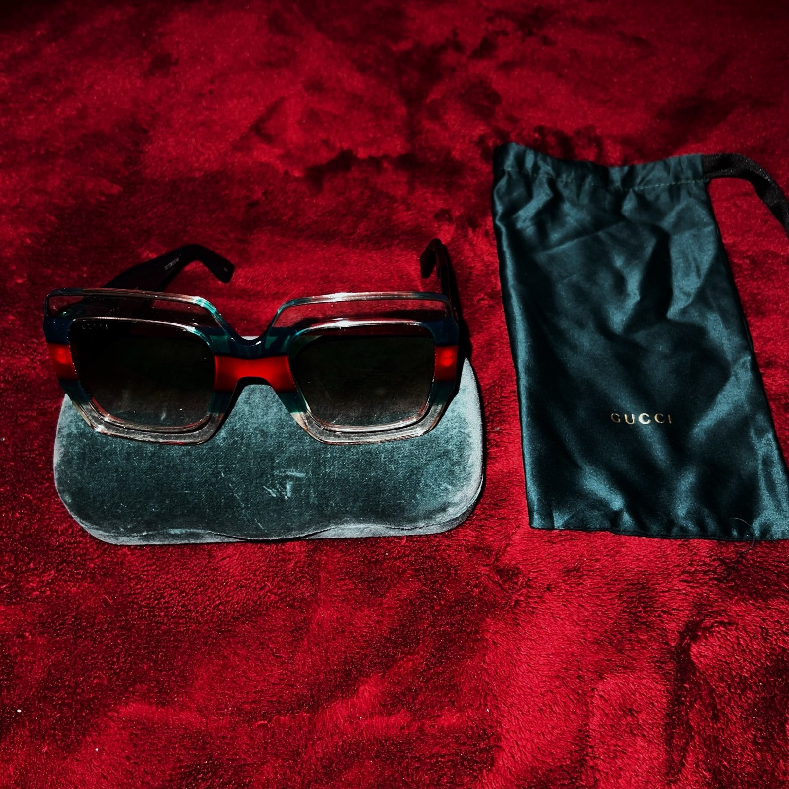 Oversized Gucci Sunglasses