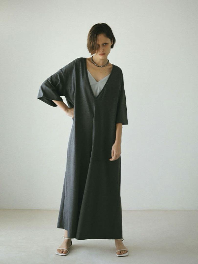 ETRE TOKYO New Arrival Sold Out V-Neck Relaxed Jumpsuit Rough M
