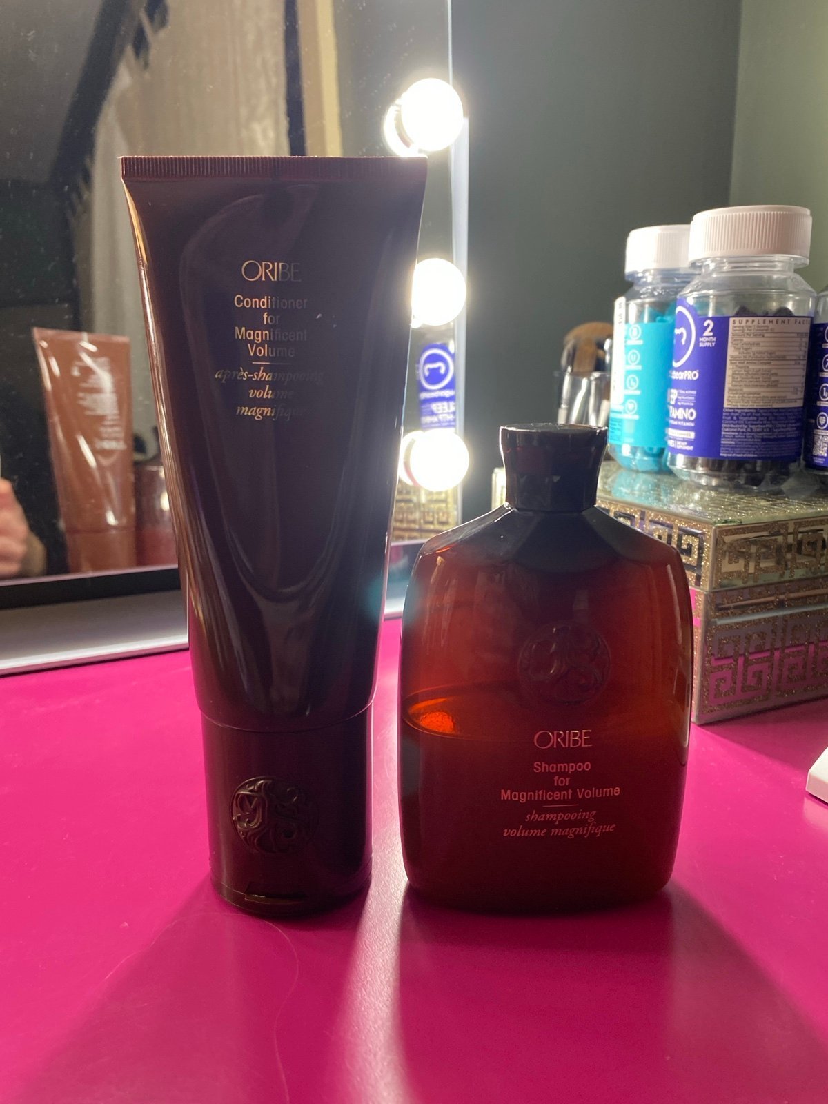 Oribe Shampoo and Conditioner for Magnificent Volume