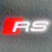 2Pcs 3D Audi HD RS LOGO GHOST LASER PROJECTOR DOOR UNDER PUDDLE LIGHTS FOR AUDI