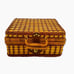 NIB Vintage ELIZABETH ARDEN Wicker Picnic Utensils Set Basket for 4 Persons