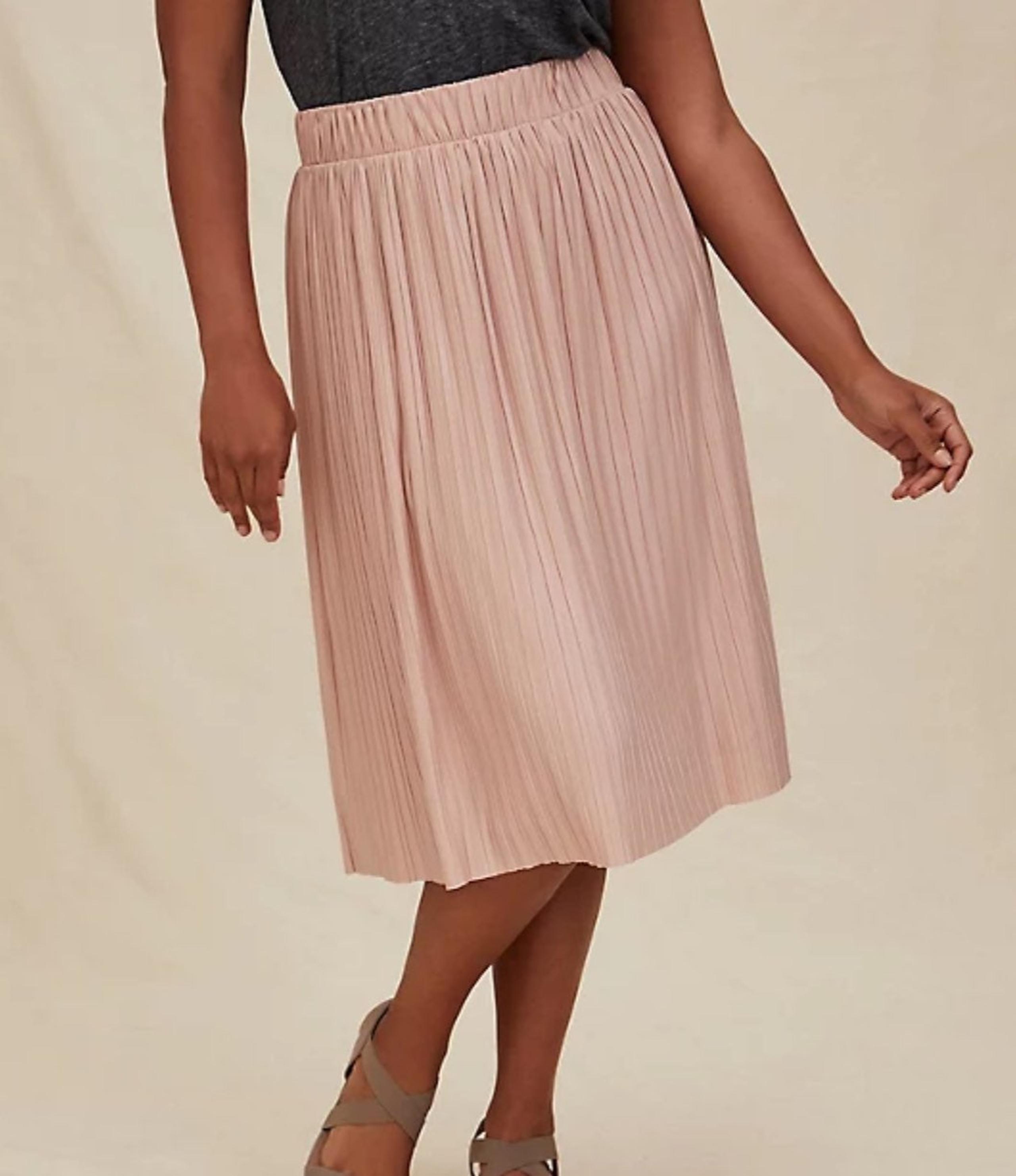 Torrid Accordian Pleated Midi Skirt