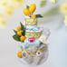 Lemons Diaper Cake, Lemon Theme, Baby Shower Gift