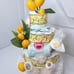 Lemons Diaper Cake, Lemon Theme, Baby Shower Gift
