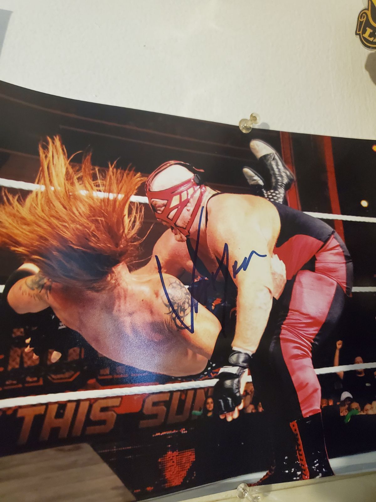 Vader autograph