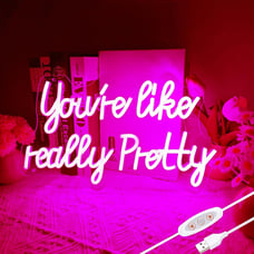 You like really pretty Led Neon Signs, neon lights with USB for room decor