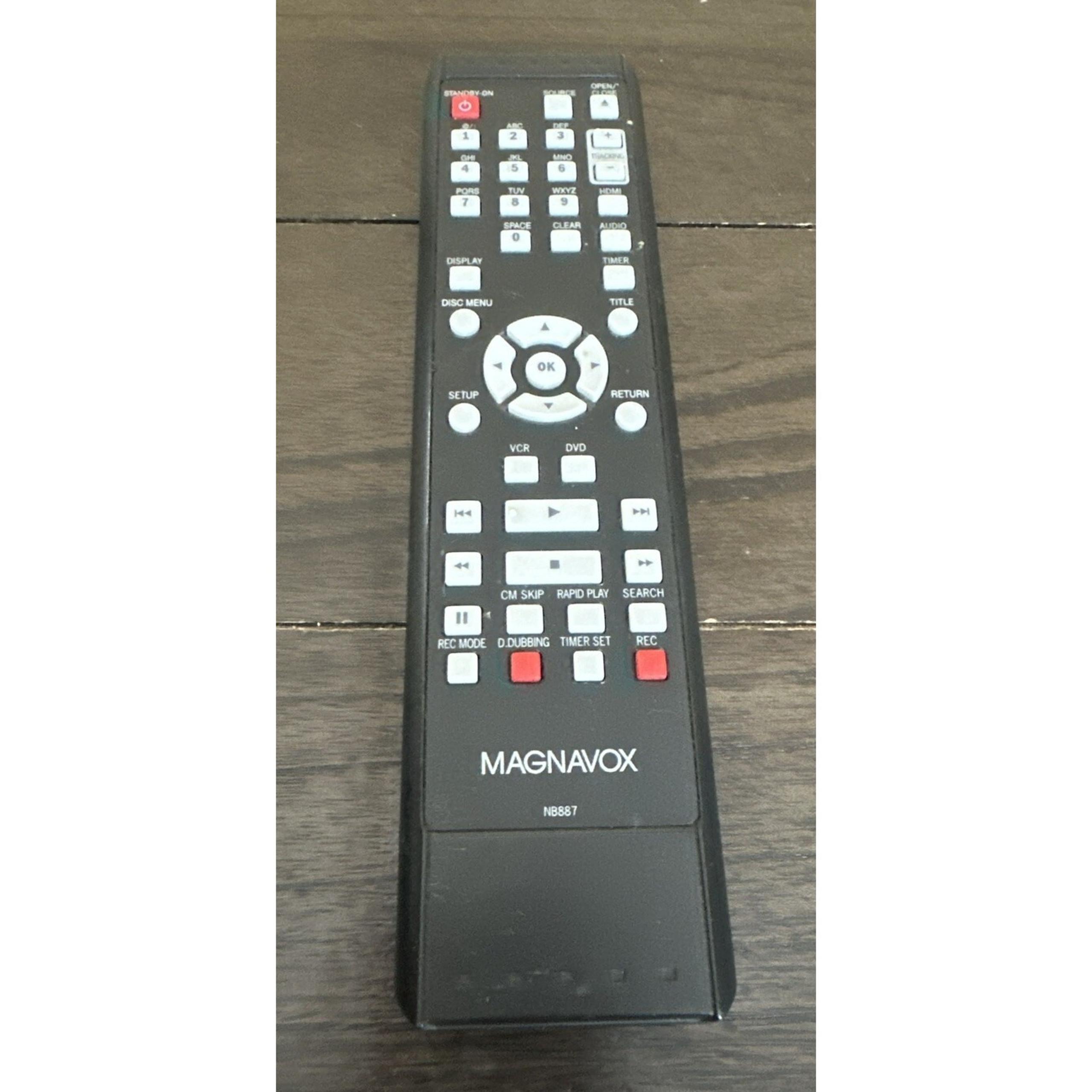 OEM Genuine Magnavox NB887 Remote Control Excellent MDR161V ZV427MG9A ZV427MG9B