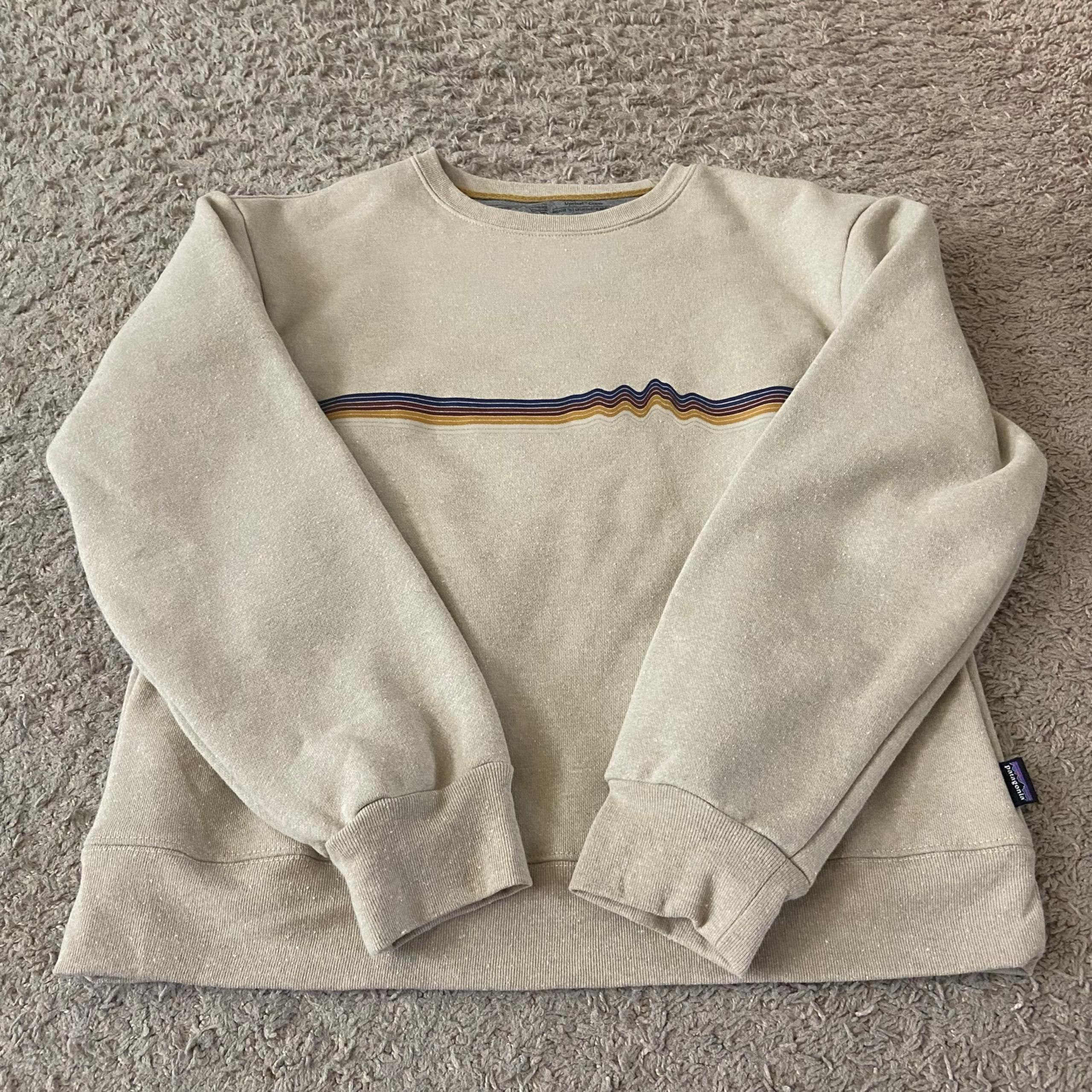 Women's Patagonia Ridge Rise Stripe Uprisal Crewneck Sweater Sweatshirt