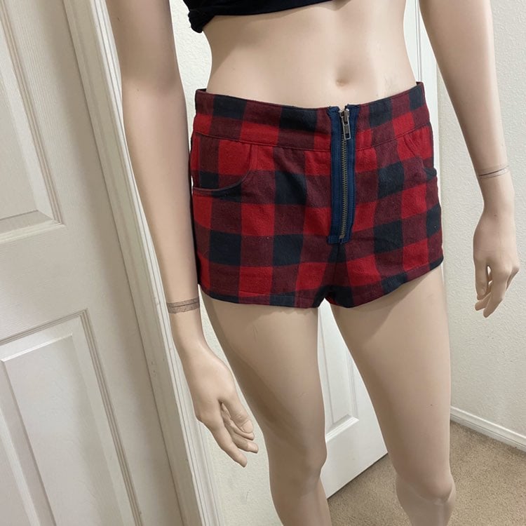 LF Furst of A Kind School Girl Plaid Sho