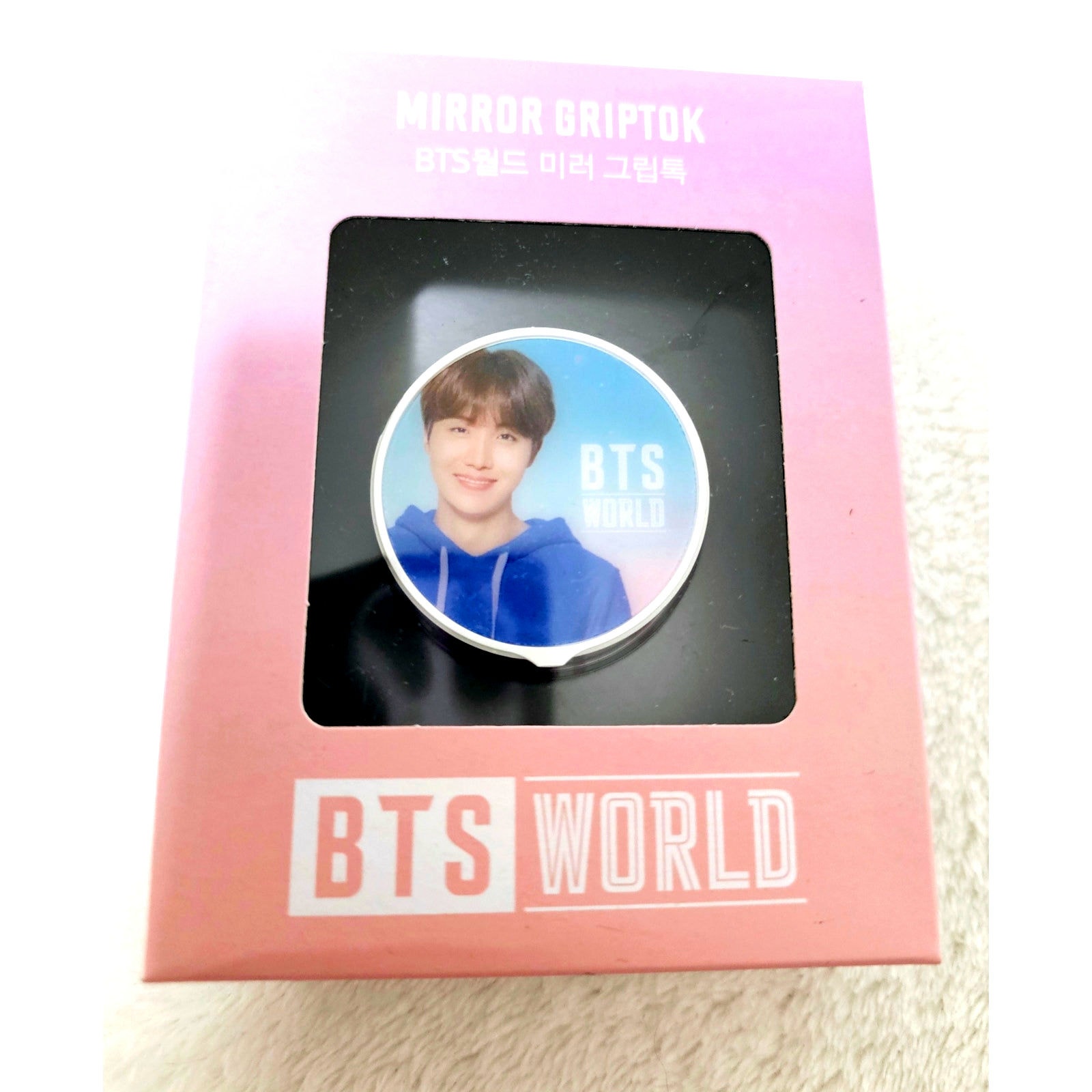 BTS J. HOPE New Mirror Grip Tok. BTS World Official Products. Phone. BTS Army.