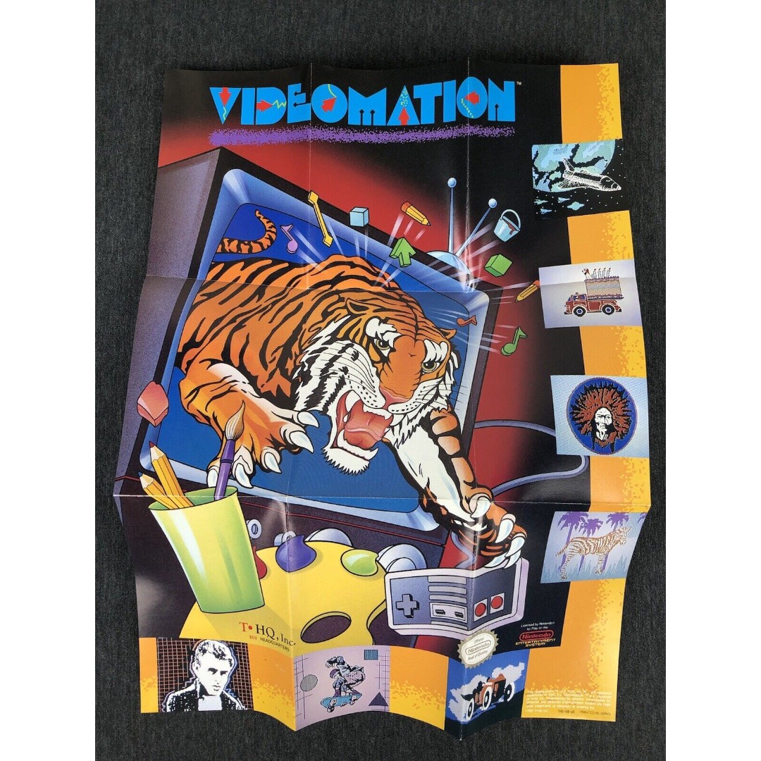 Videomation - Nintendo NES - Poster Only - Good - SAFE SHIP