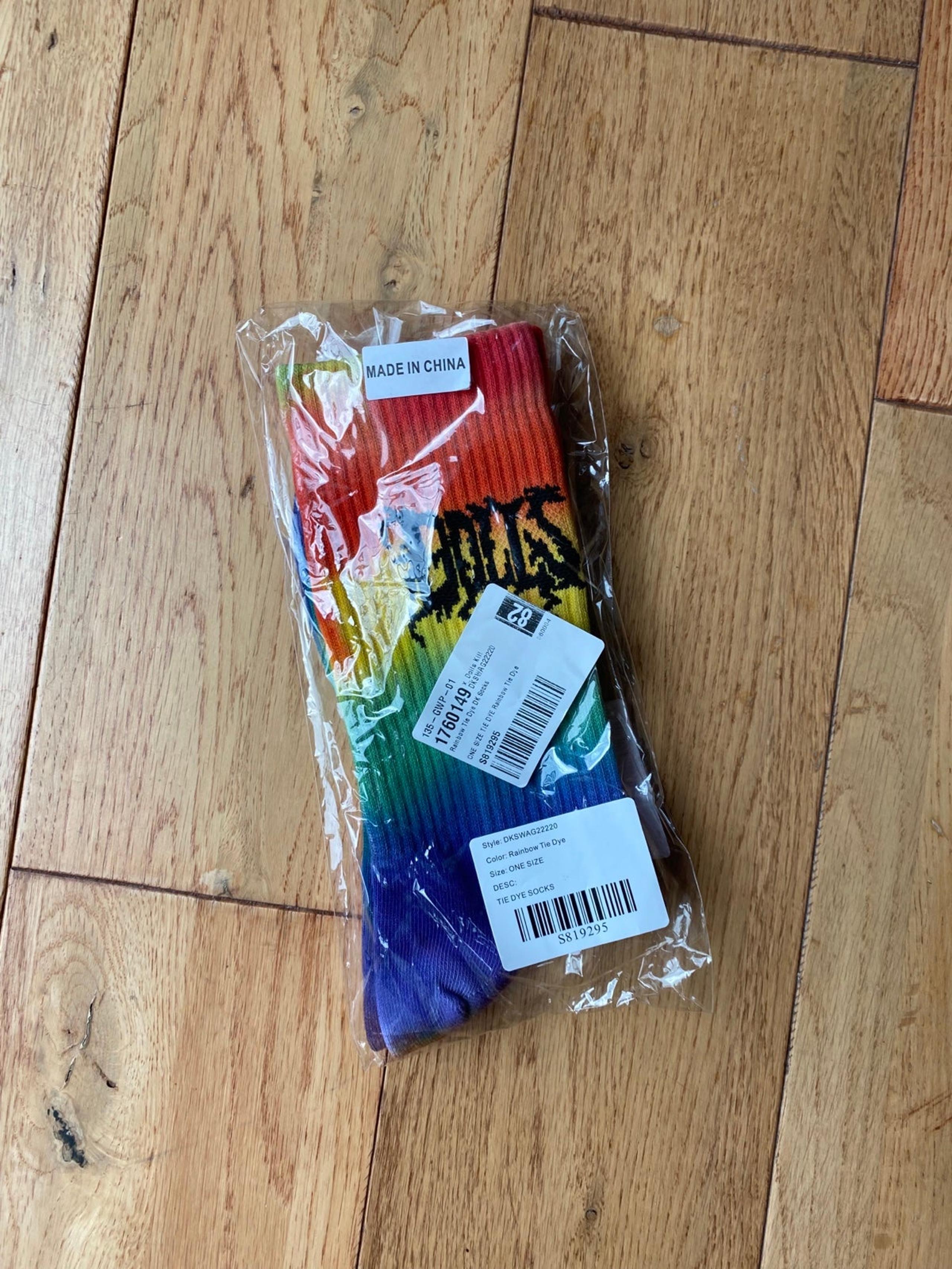Rainbow Doll Skill Socks