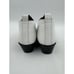 Stacy Adams Sandoval Boot Mens 10 Wide White Leather Snake Print Cuban Heel