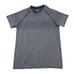 Rhone Heathered Gray Blue Breathable Mens Athletic S/S T Shirt Size L