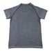 Rhone Heathered Gray Blue Breathable Mens Athletic S/S T Shirt Size L
