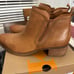 korks tan leather boots