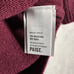 Paige Raundi Women Sweater Size S Cutout Shoulder Turtleneck Fig Red Wool Blend