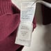 Paige Raundi Women Sweater Size S Cutout Shoulder Turtleneck Fig Red Wool Blend