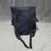 Jean Paul Gaultier Canvas Navy White Medium Backpack With Adjustable Strap