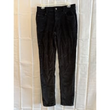 Vintage Esprit Womens 8 Corduroy Black Pants 30x32.5 90s