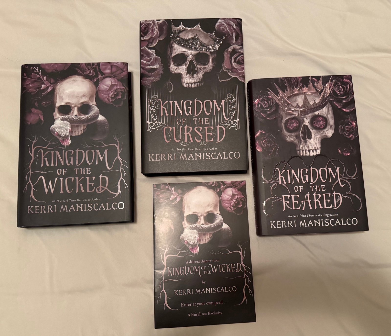 Fairyloot kingdom of the wicked trilogy