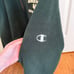 Vintage Champion Oregon Ducks Fleece Sweatshirt Mens XL Green 1/4 Zip Pullover