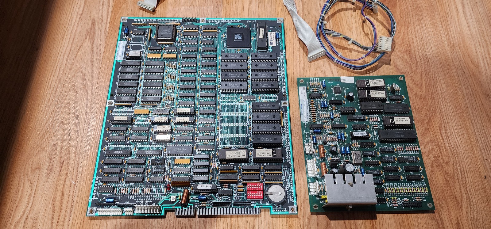 Mortal Kombat Arcade PCB Board - detail