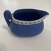 Dark Blue Jasper Body Cream And Sugar Bowl, Japan