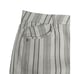 Women’s Democracy Shorts Womens 12 Cream Striped Ab Solution Denim Jean Stretch