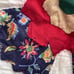Vintage handmade hand pieced scalloped edge quilt throw blanket and pillow sham