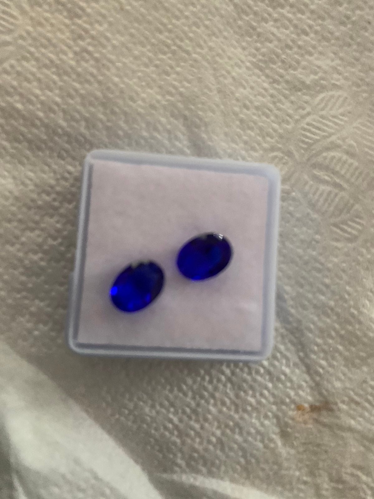 2.4tcw Blue Certified Oval Tanzanite